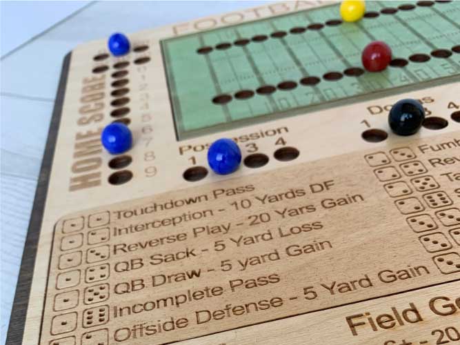 Football Dice Game