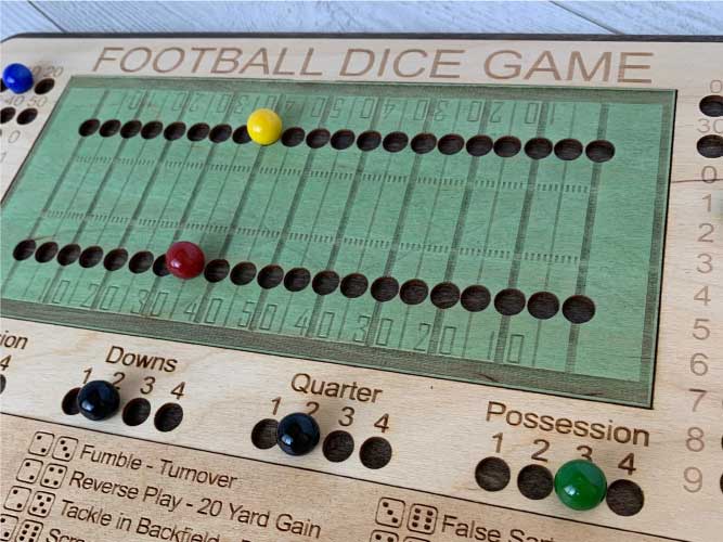 Football Dice Game