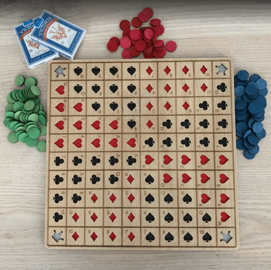 Wooden 5 in a row Board Game