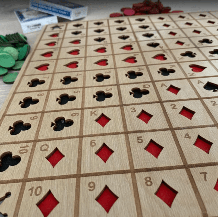 Wooden 5 in a row Board Game